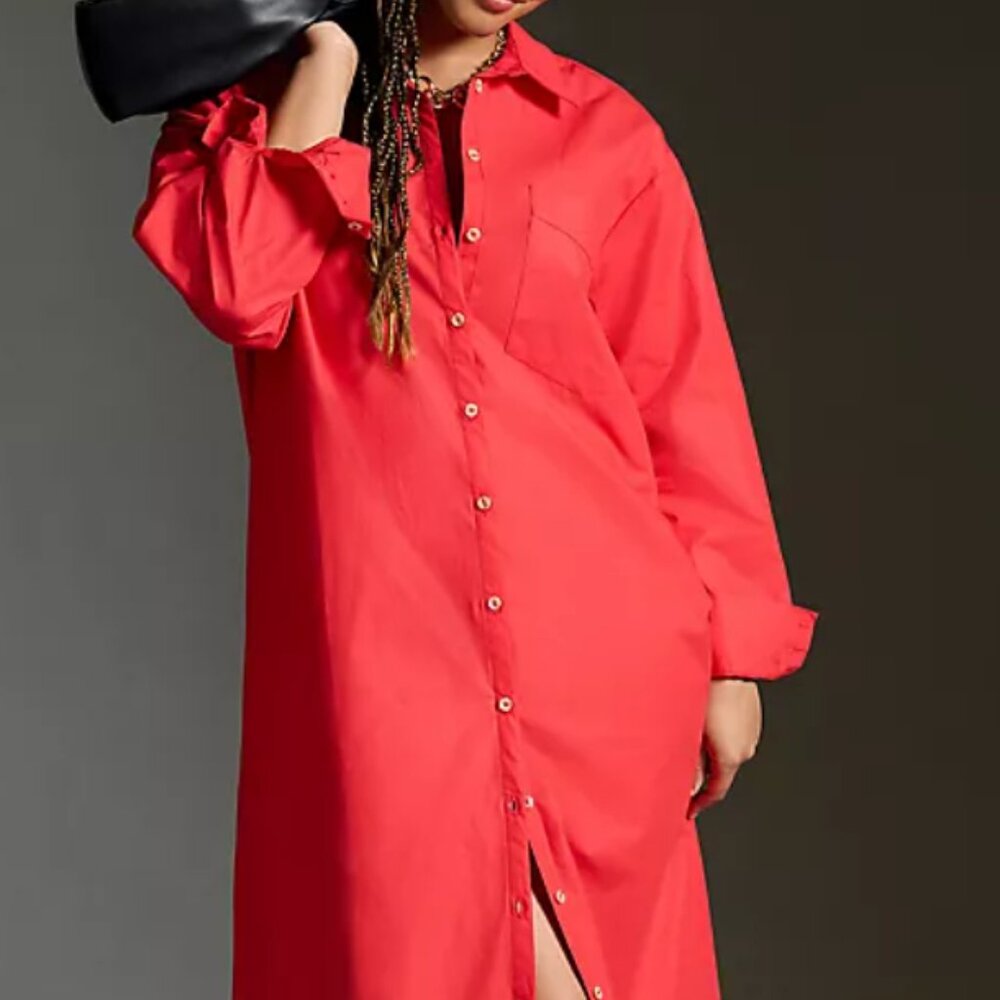 Maeve Anthropologie shirt dress